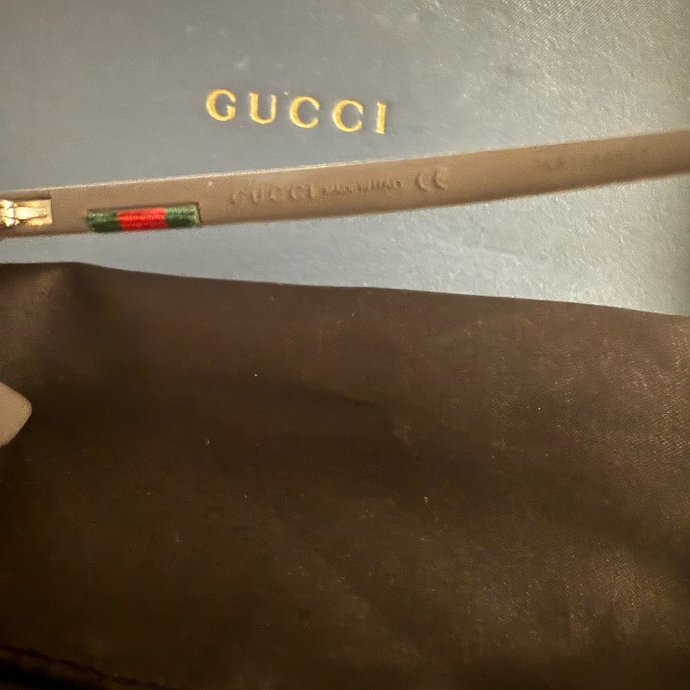 Gucci glasses Havana Transparent Demo Lens Demo Lens - Picture 7 of 9